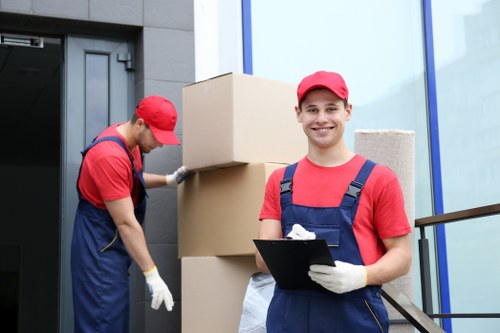 Secure furniture storage in Yeading with organized household items