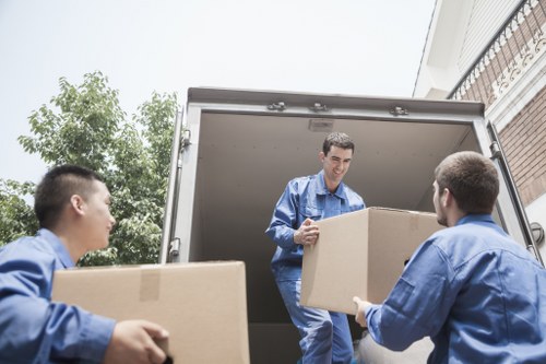 Secure storage units available for removals and storage in Yeading