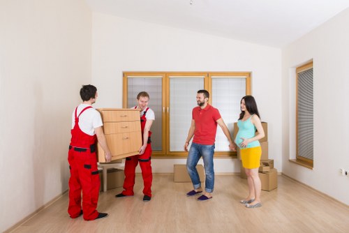 Packing materials and organised boxes for Yeading relocation services
