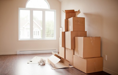 Student and professional belongings kept in short-term storage in Yeading