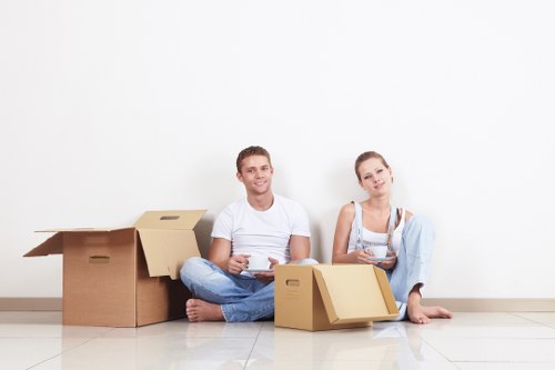 Organised storage space in Yeading for boxes and furniture