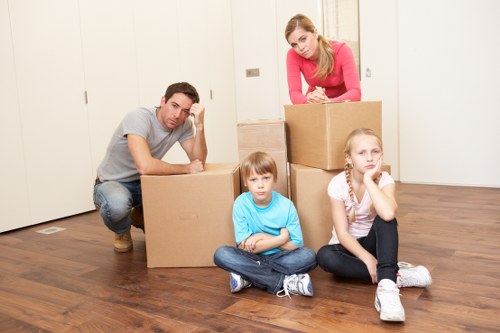Business and home removals with storage options in Yeading