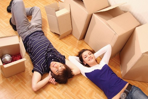 Space-saving office storage layout for a modern Yeading workplace